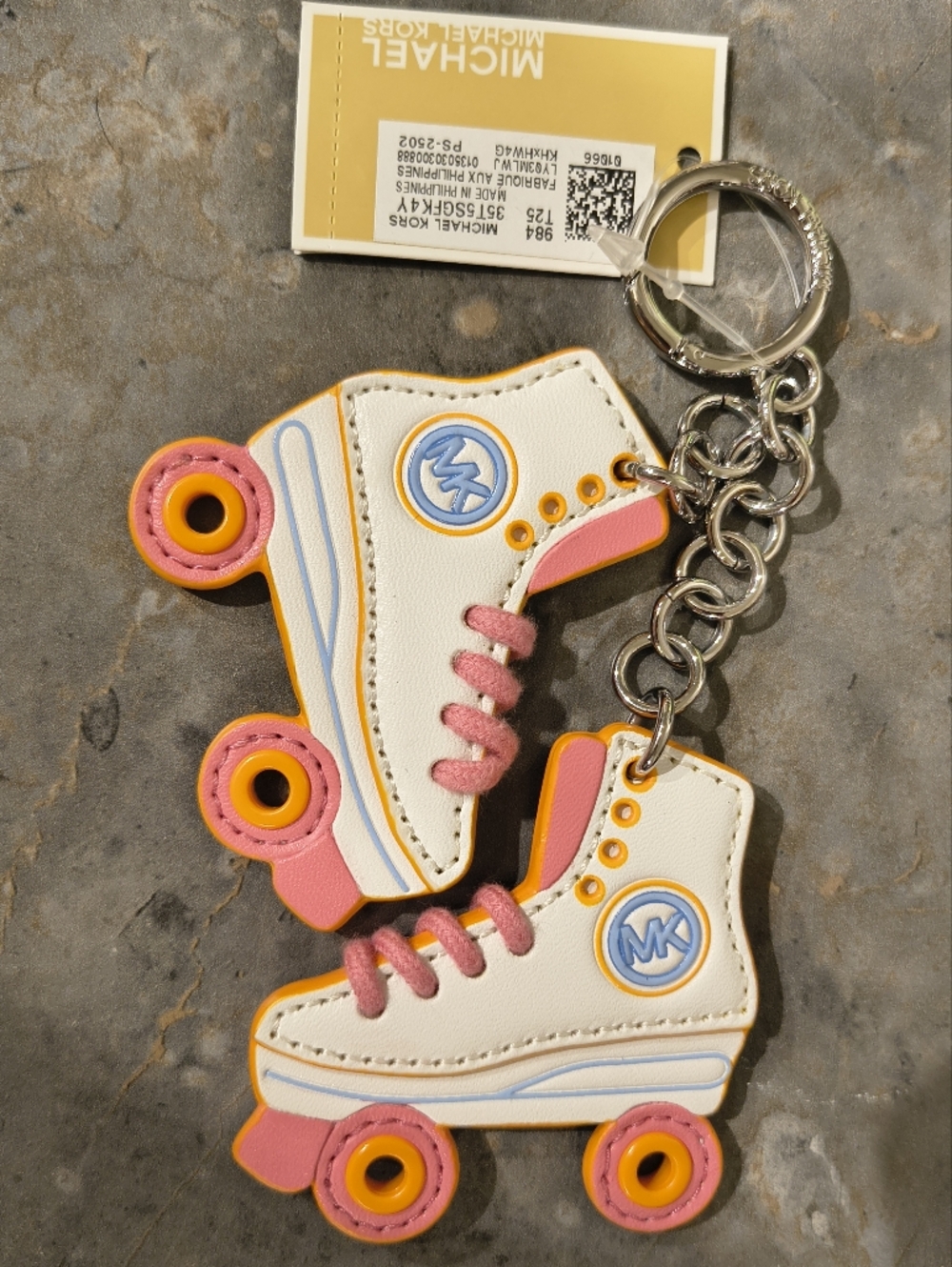 NWT Michael Kors Roller Skate Keychain